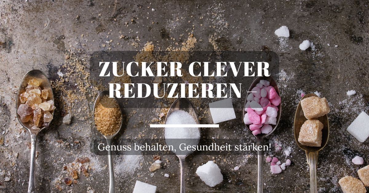 Mehrere Löffel mit verschiedenen Zuckersorten, Zuckerarten, Süßungsmittel, Ernährung, Gesundheit