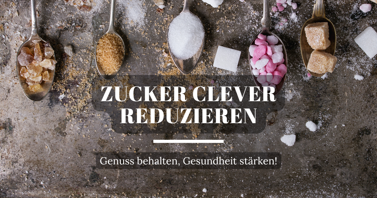 Mehrere Löffel mit verschiedenen Zuckersorten, Zuckerarten, Süßungsmittel, Ernährung, Gesundheit